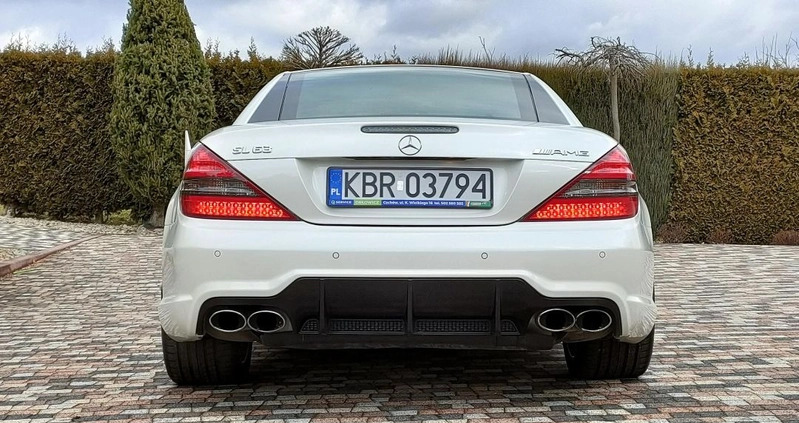 Mercedes-Benz SL cena 169900 przebieg: 98000, rok produkcji 2004 z Rawicz małe 781